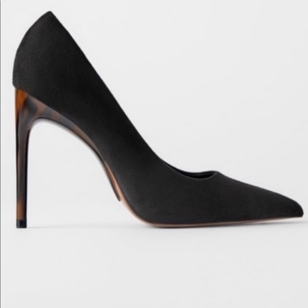 Zara black heel